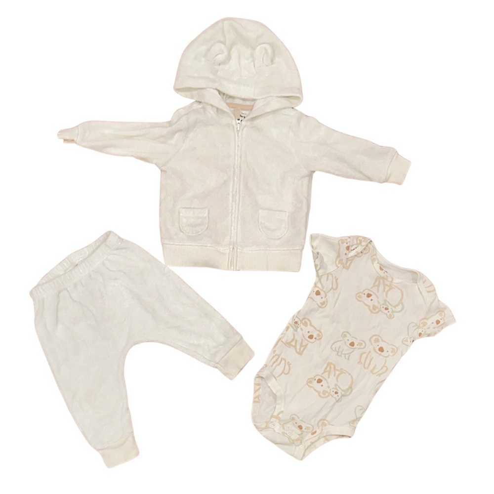 Carter's Cream Baby Hoodie